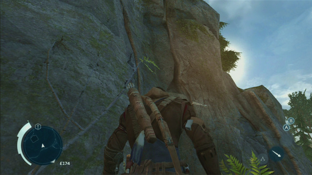 Another new addition are complex rock formations which you can climb by using narrow ledges and wide, vertical cracks - Climbing trees in Assassins Creed III Remastered - Exploration - Assassins Creed III Game Guide & Walkthrough