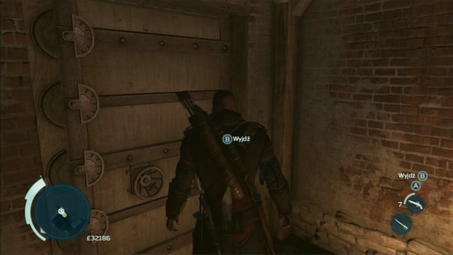 To open the door, move the left analog stick left, the right twice to the right and afterwards the left twice more times to the left - New York Underground in Assassins Creed III Remastered - Underground - Assassins Creed III Game Guide & Walkthrough