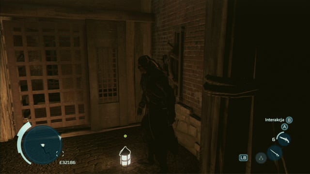 Turn the spinning wheel to lower the lift and afterwards jump through the grate to open it from the other side - New York Underground in Assassins Creed III Remastered - Underground - Assassins Creed III Game Guide & Walkthrough