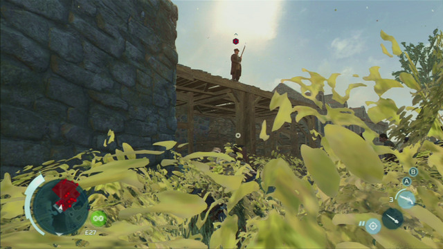 With him dead, stay in the bushes, hold down the Assassins Guild button and choose the Marksman - Boston - southern district in Assassins Creed III Remastered - Assassin Guild - Assassins Creed III Game Guide & Walkthrough