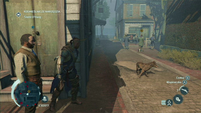 You need to stay behind quite a bit, as your friend isnt good at hiding - Lance | Homestead | Assassins Creed III Remastered - Homestead - Assassins Creed III Game Guide & Walkthrough