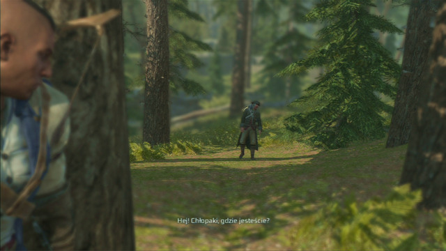 With both of them dead, run to the designated spot and watch a short animation - Myriam | Homestead | Assassins Creed III Remastered - Homestead - Assassins Creed III Game Guide & Walkthrough