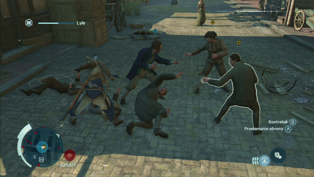 To end the mission, you need to protect the doctor from the attacking bandits - Warren and Prudence | Homestead | Assassins Creed III Remastered - Homestead - Assassins Creed III Game Guide & Walkthrough