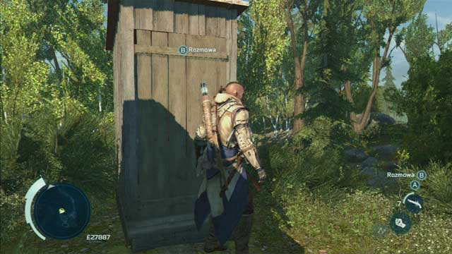 The mission will end as you hand the bouquet to Norris - Norris | Homestead | Assassins Creed III Remastered - Homestead - Assassins Creed III Game Guide & Walkthrough