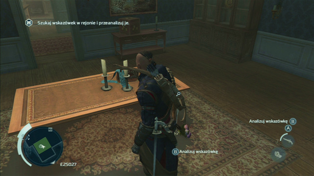 You will find traces of the woman on the first floor of the manor, in the form of a flower bouquet and a broken mirror - Everyday life | Homestead | Assassins Creed III Remastered - Homestead - Assassins Creed III Game Guide & Walkthrough