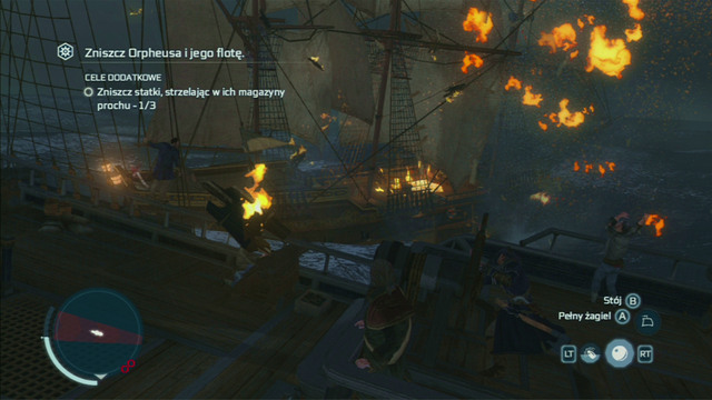 With Randolph immobilised, move on to the other enemies - Biddles Hideout | Naval missions in Assassins Creed III Remastered - Naval missions - Assassins Creed III Game Guide & Walkthrough