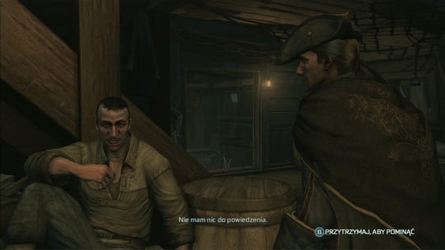 As the next day begins, head out of your cabin and speak with the marked crew members - Sequence 1 - Journey to the New World | Assassins Creed III Walkthrough - Walkthrough - Assassins Creed III Game Guide & Walkthrough