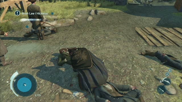 After defeating the group, you should receive another objective - you cant let your companions lose more than 50% of their life points - Sequence 2 - Johnsons Errand | Assassins Creed III Remastered Walkthrough - Walkthrough - Assassins Creed III Game Guide & Walkthrough