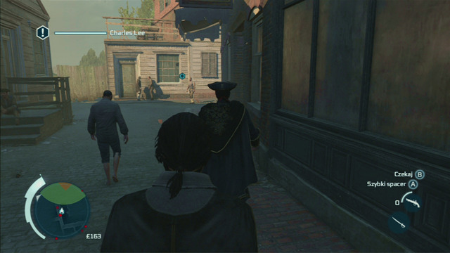 Not together with Lee you have to sneak to the marked red zone - Sequence 2 - The Surgeon | Assassins Creed III Remastered Walkthrough - Walkthrough - Assassins Creed III Game Guide & Walkthrough