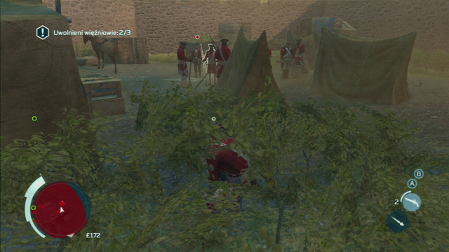 Firstly take care of the general - Sequence 2 - Infiltrating Southgate | Assassins Creed III Remastered Walkthrough - Walkthrough - Assassins Creed III Game Guide & Walkthrough