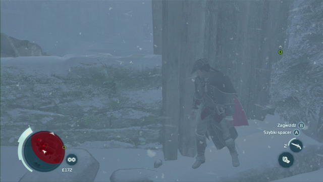 To reach the second target, you should lower yourself behind the wall by the cannon and the palisade edge and walk to the cannon - Sequence 3 - Execution is Everything | Assassins Creed III Walkthrough - Walkthrough - Assassins Creed III Game Guide & Walkthrough