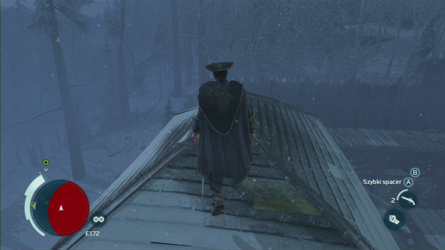 Climb them and jump onto the roof on the right - Sequence 3 - Execution is Everything | Assassins Creed III Walkthrough - Walkthrough - Assassins Creed III Game Guide & Walkthrough