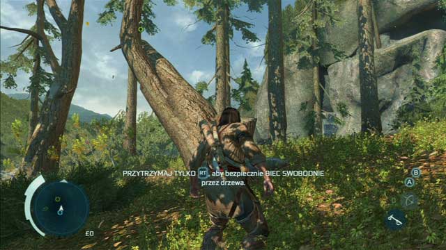 The mission will start with a tree jumping tutorial - Sequence 4 - Feathers and Trees | Assassins Creed III Remastered Walkthrough - Walkthrough - Assassins Creed III Game Guide & Walkthrough