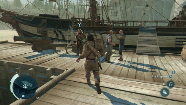 The next mission will start at the docks - Sequence 5 - The Hard Way | Assassins Creed III Remastered Walkthrough - Walkthrough - Assassins Creed III Game Guide & Walkthrough