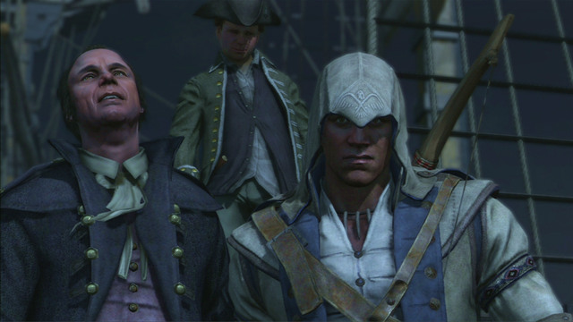 Afterwards help your companions throw the rest of the tea - Sequence 6 - The Tea Party | Assassins Creed III Remastered Walkthrough - Walkthrough - Assassins Creed III Game Guide & Walkthrough
