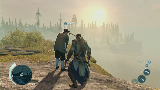 You will receive the next mission after speaking with Achilles - Sequence 6 - Hostile Negotiations | Assassins Creed III Remastered Walkthrough - Walkthrough - Assassins Creed III Game Guide & Walkthrough