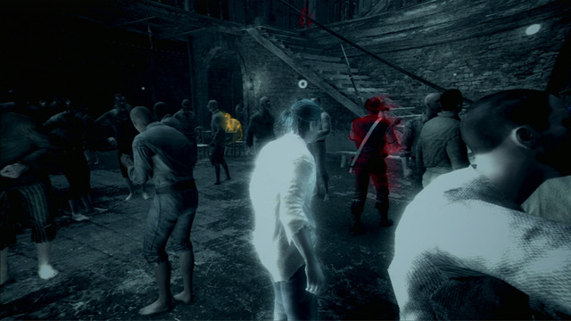 In the morning, leave the cell and follow the guard - Sequence 8 - Bridewell Prison | Assassins Creed III Remastered Walkthrough - Walkthrough - Assassins Creed III Game Guide & Walkthrough