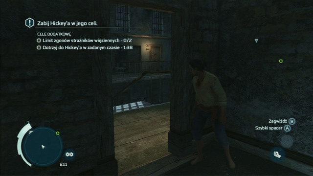 There you will be noticed by another enemy - Sequence 8 - Bridewell Prison | Assassins Creed III Remastered Walkthrough - Walkthrough - Assassins Creed III Game Guide & Walkthrough