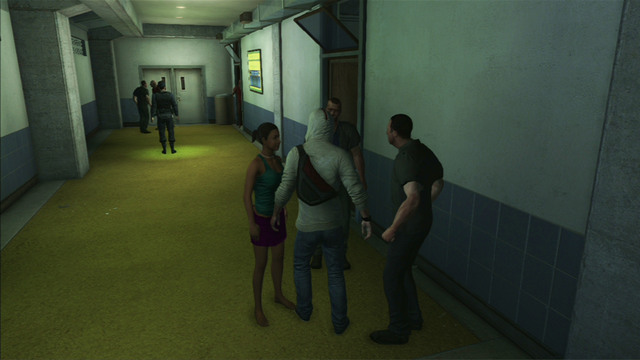 The next floor is patrolled by an Abstergo guard - Sequence 8 - Second Energy Source | Assassins Creed III Remastered Walkthrough - Walkthrough - Assassins Creed III Game Guide & Walkthrough