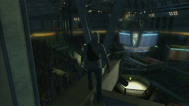 After you get there, climb the construction part and head to the opposite corner of the building - Sequence 8 - Second Energy Source | Assassins Creed III Remastered Walkthrough - Walkthrough - Assassins Creed III Game Guide & Walkthrough