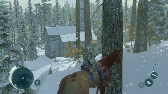 For that, head to the abandoned church where you will meet with your father - Sequence 9 - Missing Supplies | Assassins Creed III Remastered Walkthrough - Walkthrough - Assassins Creed III Game Guide & Walkthrough