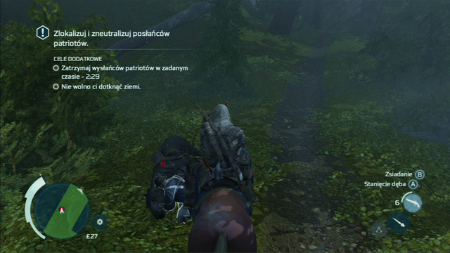 On your way you will pass by messengers which you have to kill - Sequence 10 - A Broken Trust | Assassins Creed III Remastered Walkthrough - Walkthrough - Assassins Creed III Game Guide & Walkthrough