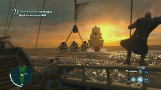 Destroy frigates by firing on their powder stores - 2/2 - Sequence 11 - Battle of the Chesapeake | Assassins Creed III Walkthrough - Walkthrough - Assassins Creed III Game Guide & Walkthrough