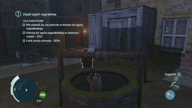 Optional objective: Reach the signal tower within the given time - 3:00 - Sequence 11 - Lees Last Stand | Assassins Creed III Remastered Walkthrough - Walkthrough - Assassins Creed III Game Guide & Walkthrough