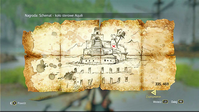 The map is in the South-western part of the location, close to the beach - Cumberland Bay | Treasure maps - Treasure maps - Assassins Creed IV: Black Flag Game Guide & Walkthrough