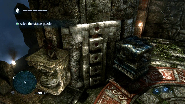 You will have to mach the colors of the stones with the appropriate colors on the wheel - 03 - The Sages Buried Secret | Sequence 4 - Sequence 4 - Assassins Creed IV: Black Flag Game Guide & Walkthrough