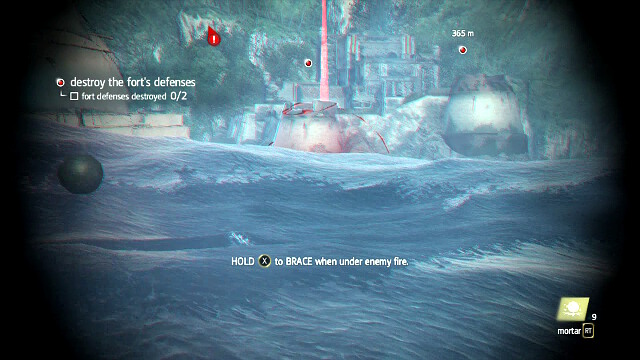 Use the mortar to destroy the towers - 01 - The Forts | Sequence 5 - Sequence 5 - Assassins Creed IV: Black Flag Game Guide & Walkthrough