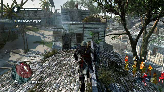 A rooftop with a gunner - 01 - We Demand A Parlay | Sequence 7 - Sequence 7 - Assassins Creed IV: Black Flag Game Guide & Walkthrough