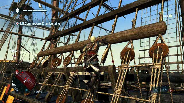 Climb onto the mast - 03 - Commodore Eighty-Sixed | Sequence 7 - Sequence 7 - Assassins Creed IV: Black Flag Game Guide & Walkthrough