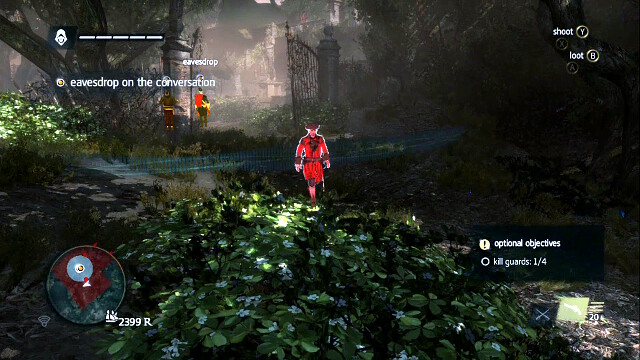 Kill the guards by jumping on them from bushes - 01 - Do Not Go Gently... | Sequence 8 - Sequence 8 - Assassins Creed IV: Black Flag Game Guide & Walkthrough