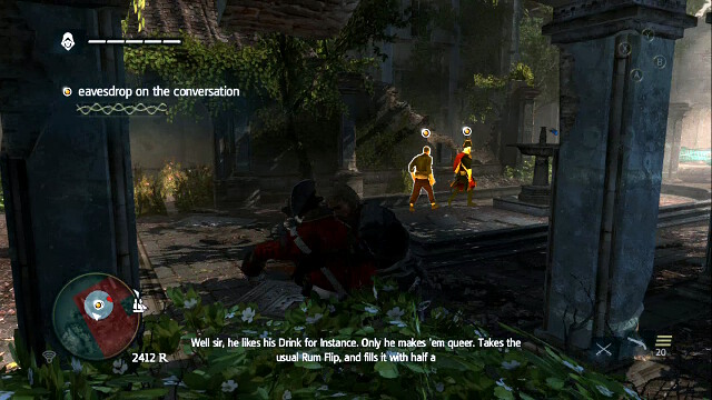 Kill the soldiers at the residence ruins - 01 - Do Not Go Gently... | Sequence 8 - Sequence 8 - Assassins Creed IV: Black Flag Game Guide & Walkthrough