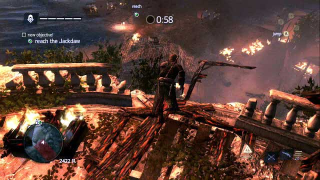 Return to the ship over the rooftops - 01 - Do Not Go Gently... | Sequence 8 - Sequence 8 - Assassins Creed IV: Black Flag Game Guide & Walkthrough