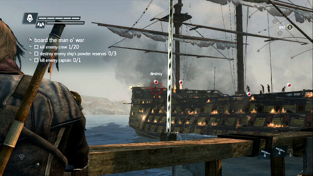 Aim at gunpowder - 01 - Do Not Go Gently... | Sequence 8 - Sequence 8 - Assassins Creed IV: Black Flag Game Guide & Walkthrough