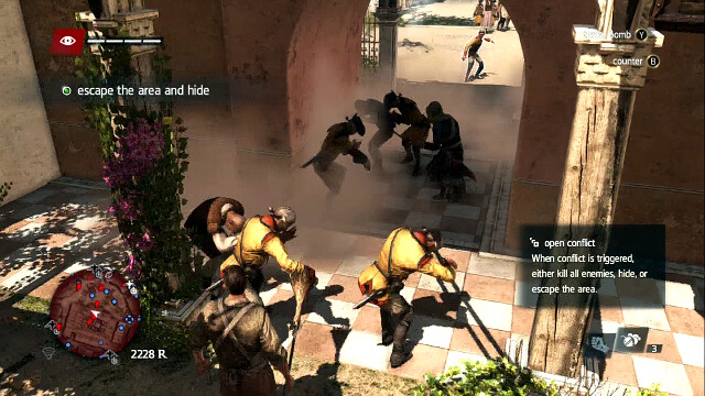 Use the bomb to escape easily - 01 - Lively Havana | Sequence 2 - Sequence 2 - Assassins Creed IV: Black Flag Game Guide & Walkthrough