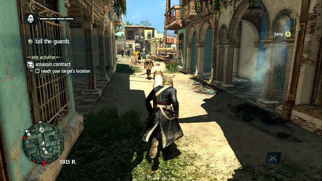 The targets will start to run - 02 - ...And My Sugar? | Sequence 2 - Sequence 2 - Assassins Creed IV: Black Flag Game Guide & Walkthrough