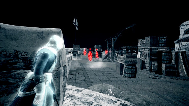 Once on the fort, hide behind the wall ahead of you - 02 - ...And My Sugar? | Sequence 2 - Sequence 2 - Assassins Creed IV: Black Flag Game Guide & Walkthrough
