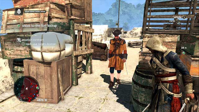 The last guard here - 02 - ...And My Sugar? | Sequence 2 - Sequence 2 - Assassins Creed IV: Black Flag Game Guide & Walkthrough