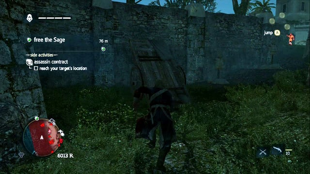 Use the carriage to climb up - 05 - Claiming Whats Due | Sequence 2 - Sequence 2 - Assassins Creed IV: Black Flag Game Guide & Walkthrough