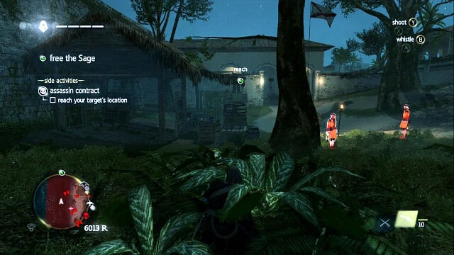 Stick to the wall on the left - 05 - Claiming Whats Due | Sequence 2 - Sequence 2 - Assassins Creed IV: Black Flag Game Guide & Walkthrough