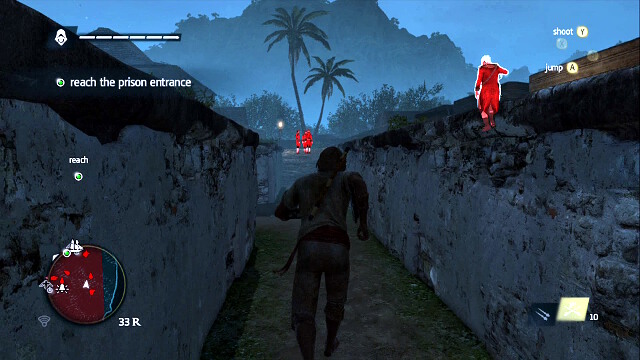 Run, once the area is clear - 01 - To Suffer Without Dying | Sequence 11 - Sequence 11 - Assassins Creed IV: Black Flag Game Guide & Walkthrough