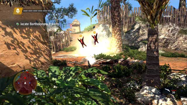 There are more barrels past the camp entrance - 02 - Royal Misfortune | Sequence 12 - Sequence 12 - Assassins Creed IV: Black Flag Game Guide & Walkthrough