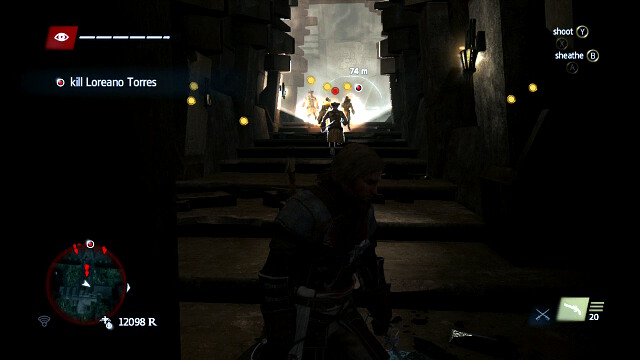 Use the walls to kill the enemies - 04 - Ever a Splinter | Sequence 12 - Sequence 12 - Assassins Creed IV: Black Flag Game Guide & Walkthrough