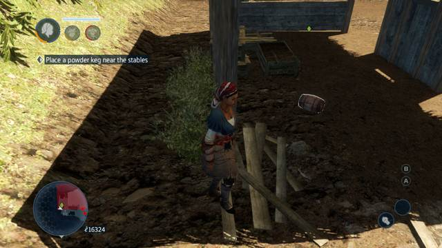 Gunpowder barrel - Tricks - Combat system - Assassins Creed: Liberation HD - Game Guide and Walkthrough