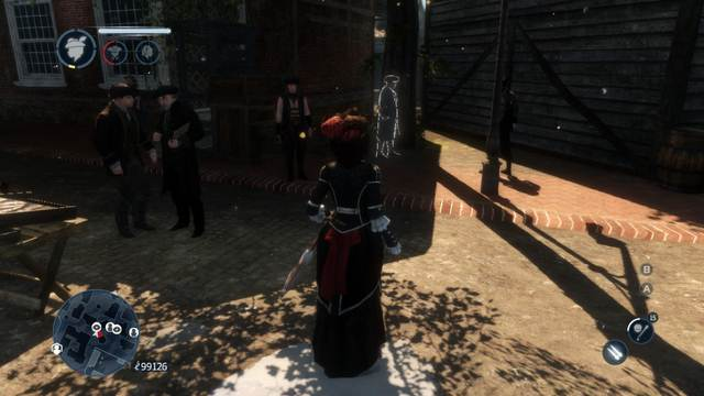 A witness with two bodyguards - Notoriety - Assassins Creed: Liberation HD - Game Guide and Walkthrough