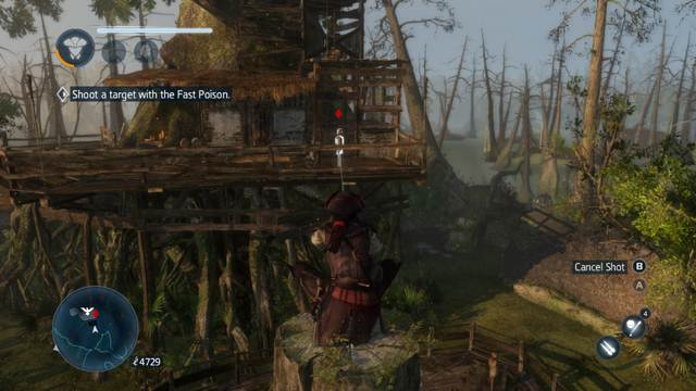 Hit the dummy on the balcony - Sequence 2 - The storyline - Assassins Creed: Liberation HD - Game Guide and Walkthrough