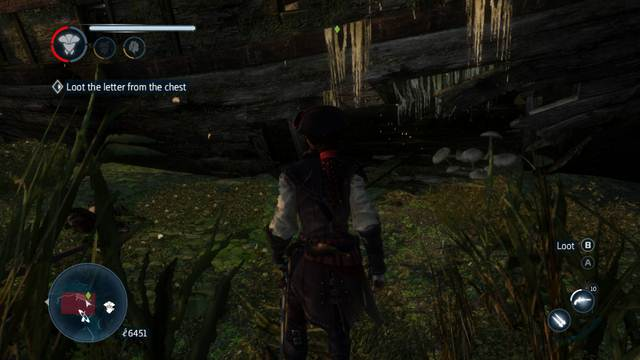 Loot the chest in the ship - Sequence 2 - The storyline - Assassins Creed: Liberation HD - Game Guide and Walkthrough